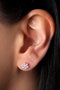 Heliophilia Silver Pendientes de Plata de Ley 925 ELKSLVR7297G